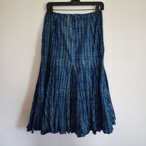 Lauren Ralph Lauren Blue Boho Skirt